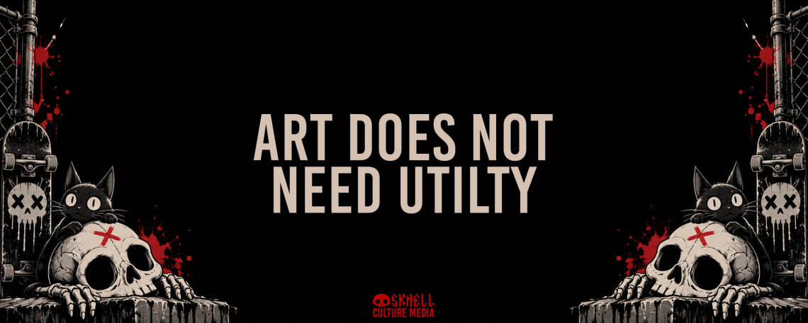 Art Does Not Need Utility